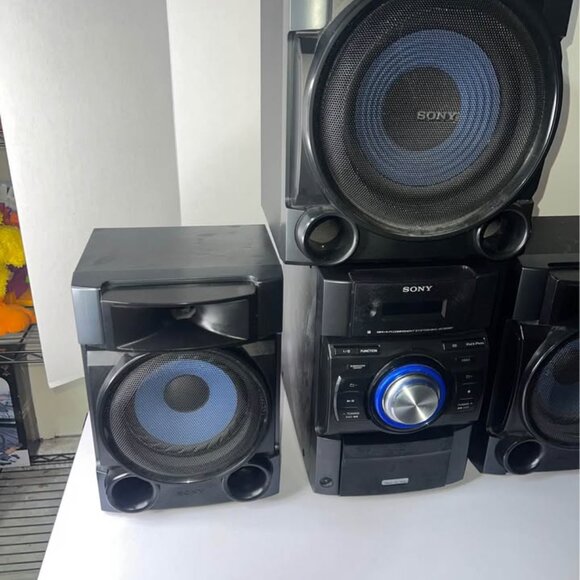 Sony MHC-EC909iP Hi-Fi System w/ 3 Speakers AM/FM/CD/iPod/iPhone Tested & Works - Picture 5 of 5